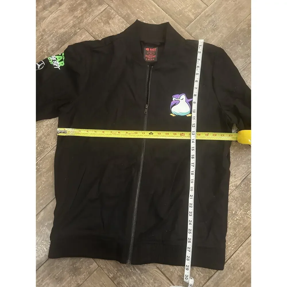 Riot Games League Of Legends Vallorant All Star Run The Rift Jacket Black Sz L